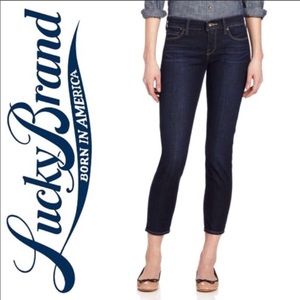 Women’s Lucky Brand Sofia capri jeans 8/29 dark